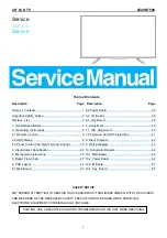 Haier LE48B7500 Service Manual preview