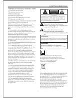 Preview for 3 page of Haier LE48M600 Owner'S Manual