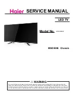 Preview for 1 page of Haier LE50K6500U Service Manual