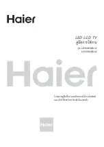 Haier LE50K6500UA Owner'S Manual предпросмотр