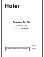 Предварительный просмотр 59 страницы Haier LET19C400F User Manual