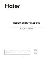 Предварительный просмотр 52 страницы Haier LET19C600F User Manual