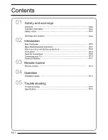 Preview for 2 page of Haier LET26C400HF User Manual