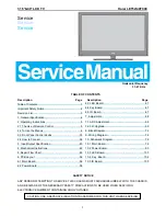 Preview for 1 page of Haier LET32/40T900 Service Manual