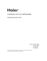 Предварительный просмотр 31 страницы Haier LET32T1000HF Instruction Manual