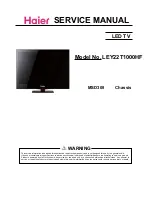 Haier LEY22T1000HF Service Manual preview