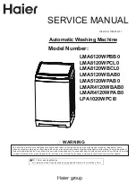 Preview for 1 page of Haier LMA6120WPBB0 Service Manual