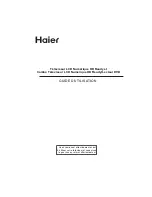 Предварительный просмотр 41 страницы Haier LT15R1CBW User Manual