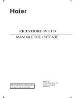 Haier LT19M1CW Manuale Dell'Utente предпросмотр