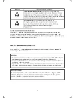 Preview for 4 page of Haier LT19M1CW Manuale Dell'Utente