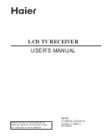 Preview for 1 page of Haier LT22M1CW User Manual