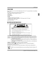 Preview for 3 page of Haier LT22R3CW Manual