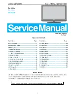 Preview for 1 page of Haier LT26K1 Service Manual