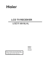 Preview for 1 page of Haier LT32F6 User Manual