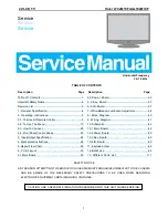 Preview for 1 page of Haier LT42M1CF Service Manual