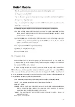 Preview for 28 page of Haier M1121 User Manual