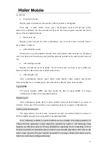 Preview for 42 page of Haier M1121 User Manual