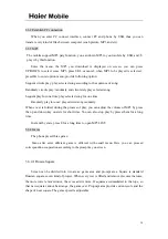 Preview for 50 page of Haier M1121 User Manual