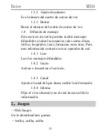 Preview for 30 page of Haier M350 Manual Del Usuario