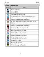 Preview for 8 page of Haier M350 (Spanish) Manual Del Usuario