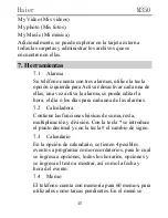 Preview for 40 page of Haier M350 (Spanish) Manual Del Usuario