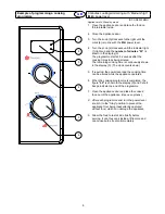 Предварительный просмотр 13 страницы Haier MD-2485M Operating Panel