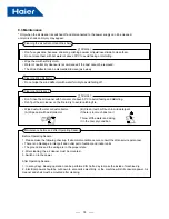 Preview for 20 page of Haier MVAH018MV2AA Service Manual