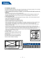 Preview for 22 page of Haier MVAH018MV2AA Service Manual