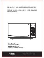 Haier MWG10036TSSL User Manual предпросмотр