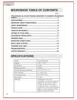 Предварительный просмотр 4 страницы Haier MWG10036TSSL User Manual