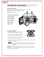 Предварительный просмотр 10 страницы Haier MWG10036TSSL User Manual