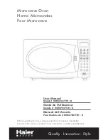 Предварительный просмотр 1 страницы Haier MWG7047TB User Manual