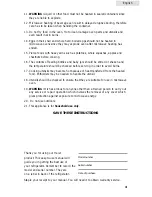 Preview for 6 page of Haier MWG7047TW / B User Manual