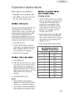 Preview for 14 page of Haier MWG7047TW / B User Manual