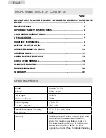 Preview for 4 page of Haier MWM0701 User Manual