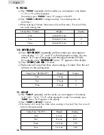 Preview for 16 page of Haier MWM0701 User Manual