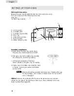 Предварительный просмотр 10 страницы Haier MWM0701TB - 0.7cf 700W Touch Microwave User Manual