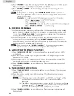 Preview for 14 page of Haier MWM0925TW User Manual