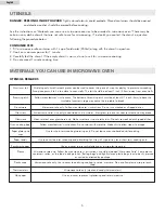 Preview for 6 page of Haier MWM10100GCSS - 07-06 Owner'S Manual