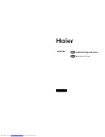 Haier NF-340C User Manual предпросмотр