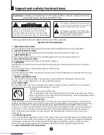 Preview for 3 page of Haier NS-13CTV User Manual