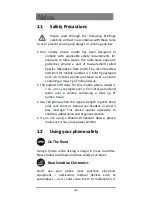 Preview for 4 page of Haier P-867 User Manual