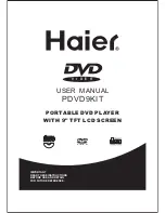 Предварительный просмотр 1 страницы Haier PF710 User Manual