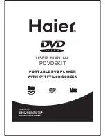 Preview for 1 page of Haier PF710 User Manual