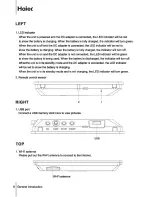 Preview for 7 page of Haier PFW8 User Manual