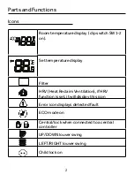 Preview for 3 page of Haier QACT17A Installation And Operation Manual