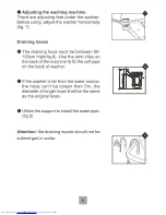 Preview for 8 page of Haier QFQ100 Operating Instructions Manual