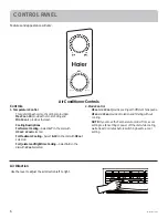 Предварительный просмотр 6 страницы Haier QHEC05 Owner'S Manual And Installation Instructions