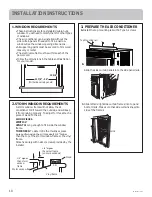 Предварительный просмотр 10 страницы Haier QHEC05 Owner'S Manual And Installation Instructions