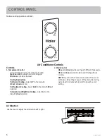 Preview for 6 page of Haier QHEC05AC Owner’S Manual And Installation Instruction